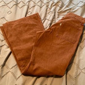 Vintage Brown wide leg Levi’s
